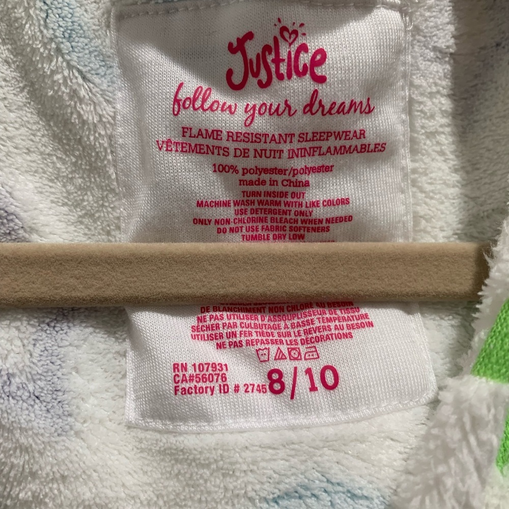 Cozy Peace Sign Bath Robe - Picture 4 of 7